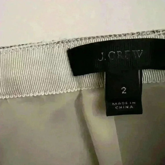 J.Crew Tweed mini skirt size 2 - Picture 3 of 3